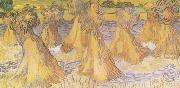 Vincent Van Gogh Sheaves of Wheat (nn04) oil painting reproduction